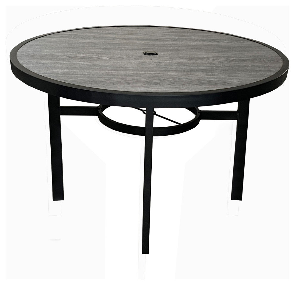 Deko Living 4 - Seating Outdoor Dining Table and Swivel Chairs Set