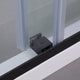 Spezia 60" W x 58" H Double Sliding Frameless Tub Door, Matte Black, 60" W X 58" H