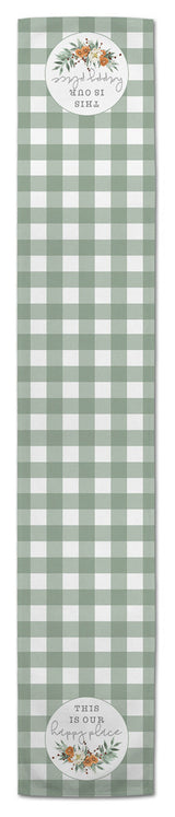 This Is Our Happy Place 16"x72" Table Runner
