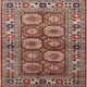 Ahgly Company Indoor Square Mid-Century Modern Area Rugs, 4' Square