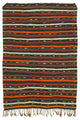 Rug N Carpet - Handmade Turkish 7' 5'' x 10' 4'' Vintage Goat Hair Kilim Rug