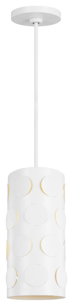 Dottie Small Pendant, Matte White