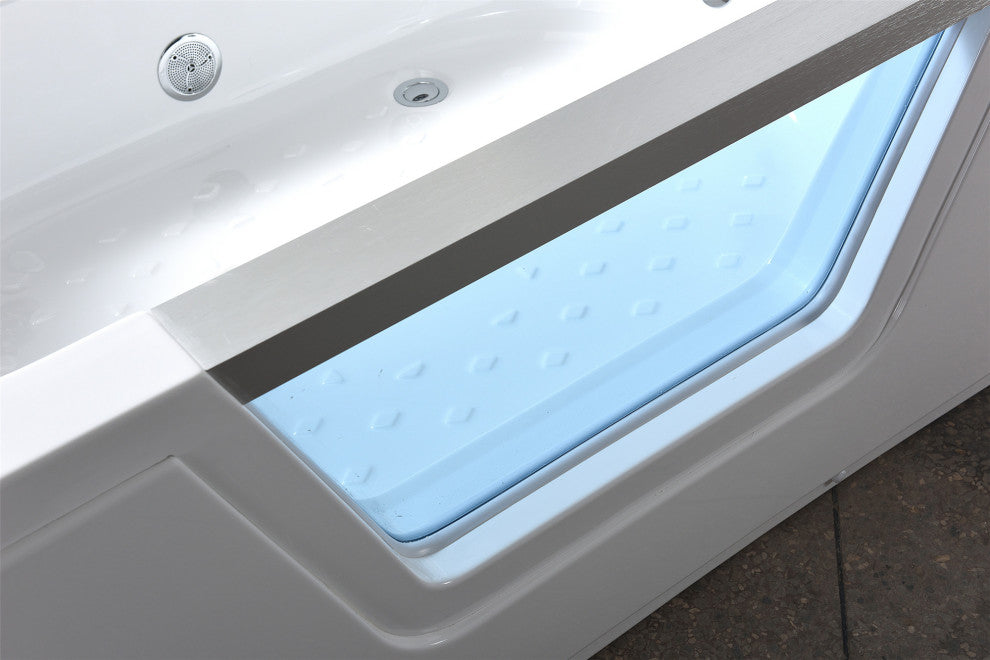 Whirlpool Bathtub 59" X 59" hot tub 10 water jets - Marbella