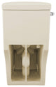 Sublime One Piece Elongated Toilet, Bisque, Single Flush