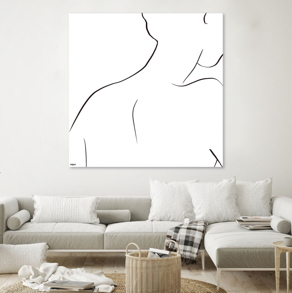 Femme III - 84 x 84 by Patti Mann