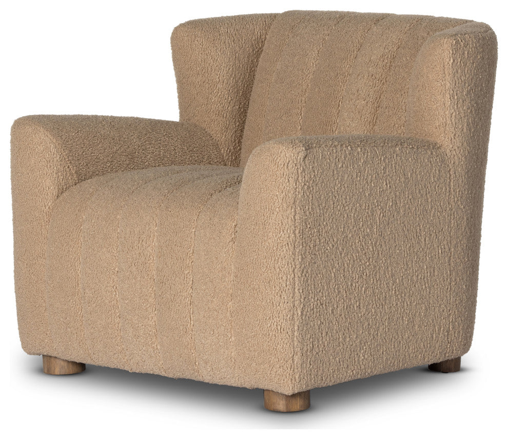 Elora Chair-Sheepskin Camel