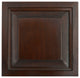 72" Tall Farmhouse Kitchen Pantry, Chocolate Mousse