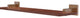Montero 22" Solid Wood Shelf, Brushed Bronze