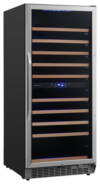 EdgeStar CWR1102DZ 24"W 101 Bottle Capacity Built-In Dual Zone - Stainless