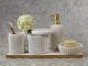 Mannara 4" Tall Marble Lidded Container