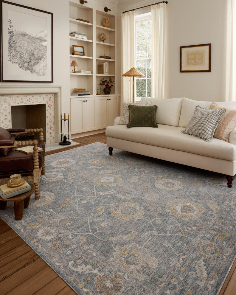 Chris Loves Julia x Loloi Louisa Ocean / Sunset 2'-7" x 8'-0" Runner Rug