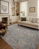 Chris Loves Julia x Loloi Louisa Ocean / Sunset 2'-7" x 8'-0" Runner Rug