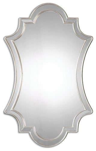 Uttermost Elara Antiqued Silver Wall Mirror