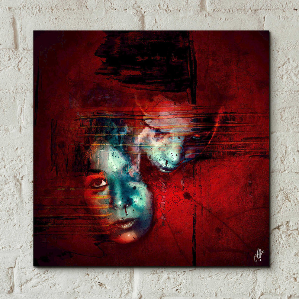 Epic Art 'Ex Empathika' by Mario Sanchez Nevado, Acrylic Glass Wall Art, 12"x12"