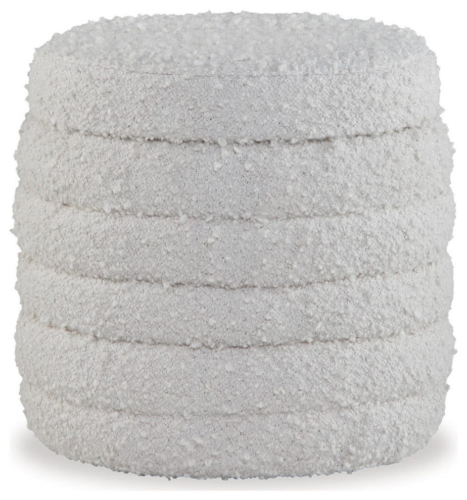 Duntler Ivory Storage Ottoman