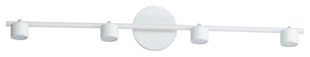 ET2 Taylor 4-Light Fixed Rail Track Light E52004-WT - White