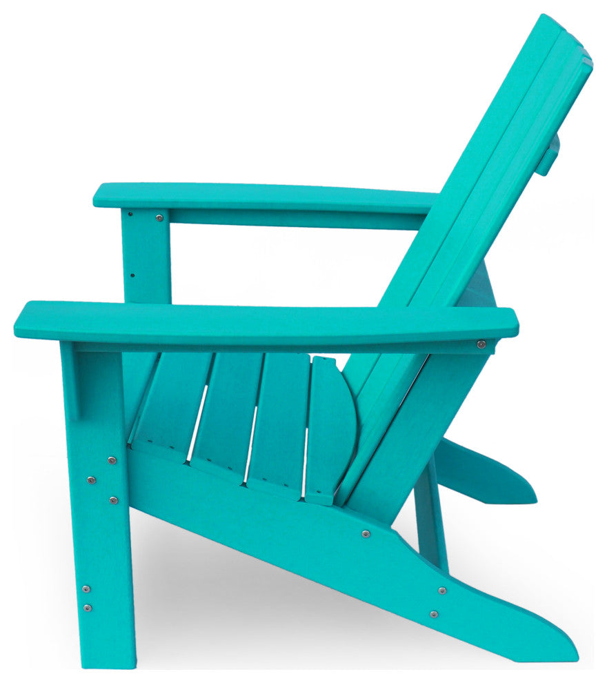 Panagiota Outdoor Resin Adirondack Chair