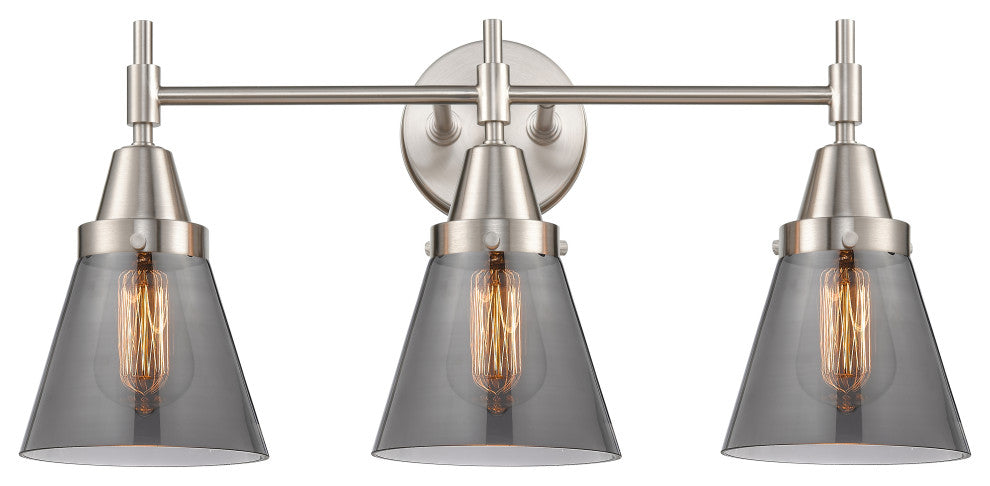 INNOVATIONS LIGHTING 447-3W-SN-G63 Caden 3 Light 26 inch Bath Vanity Light