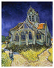 "The Church at Auvers" Digital Paper Print by Vincent Van Gogh, 26"x32"