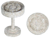 Petros Drapery Holdback Medallion, Sandstone, Set of 2