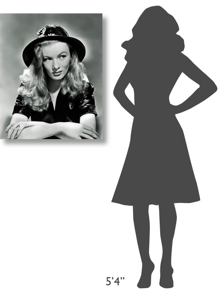 "I Married a Witch - Veronica Lake" Canvas Giclee, 24"x30"