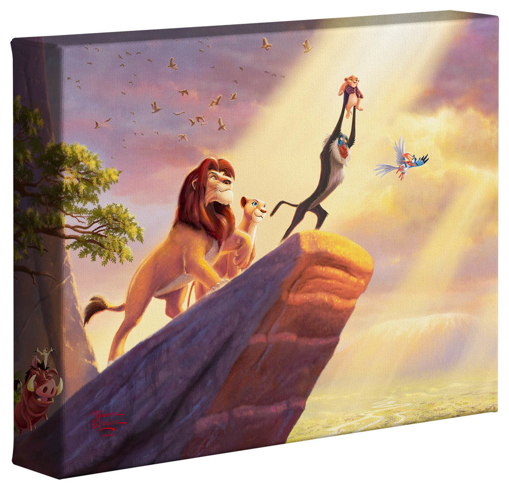 The Lion King Gallery Wrapped Canvas, 8"x10"