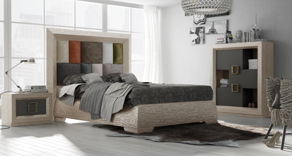 MA-73 Bed, King With Nightstand