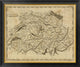 "Switzerland, 1812" Framed Canvas Giclee by Aaron Arrowsmith, 34x29"