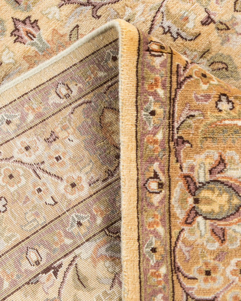 Mogul, One-of-a-Kind Hand-Knotted Area Rug Gray, 4' 1 x 5' 10