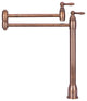 Copper Pot Filler Kitchen Faucet Deck-Mounted, Antique Copper
