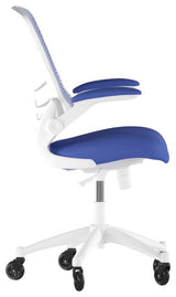 Kelista High-Back  Swivel Ergonomic Executive Office Chair -Blue Mesh
