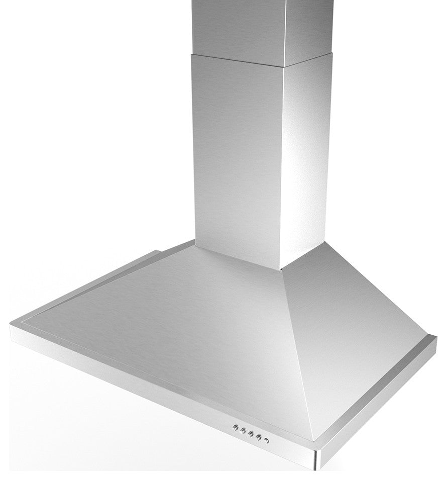 Streamline 30" Giacinto Ductless Wall Mount Range Hood, Stainless Steel