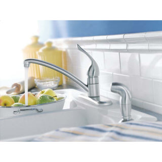 Moen 7430 Chateau Single Handle Kitchen Faucet With Side Spray