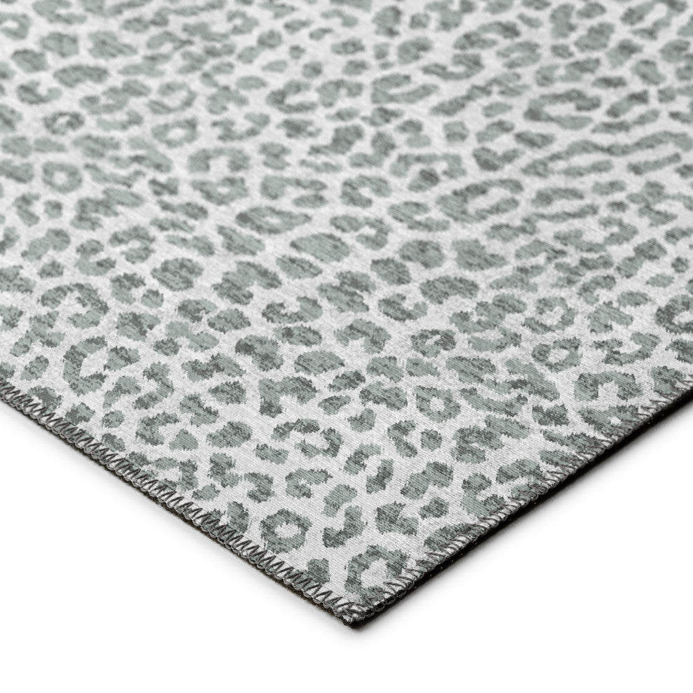 Indoor/Outdoor Mali ML2 Flannel Machine Washable 8' x 8' Round Rug