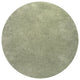 Haze Solid Low-Pile Runner Rug, Green, 5' Round
