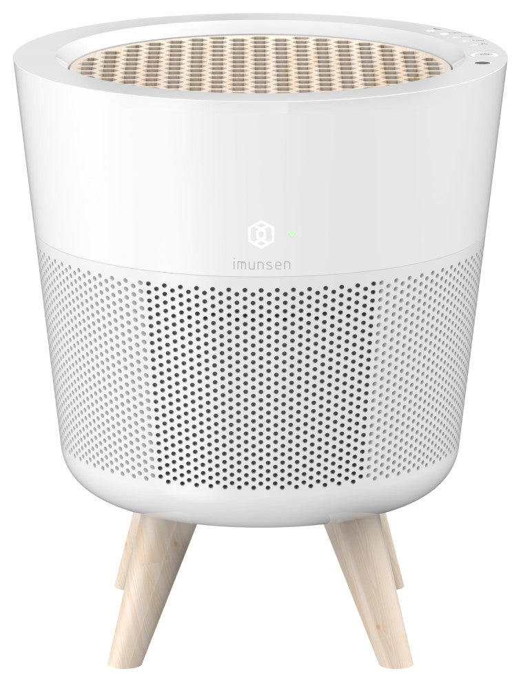 Office or Bedroom Air Purifier, White