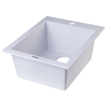 ALFI brand AB1720DI Alfi Trade 16-1/8" Drop In Single Basin - Chocolate