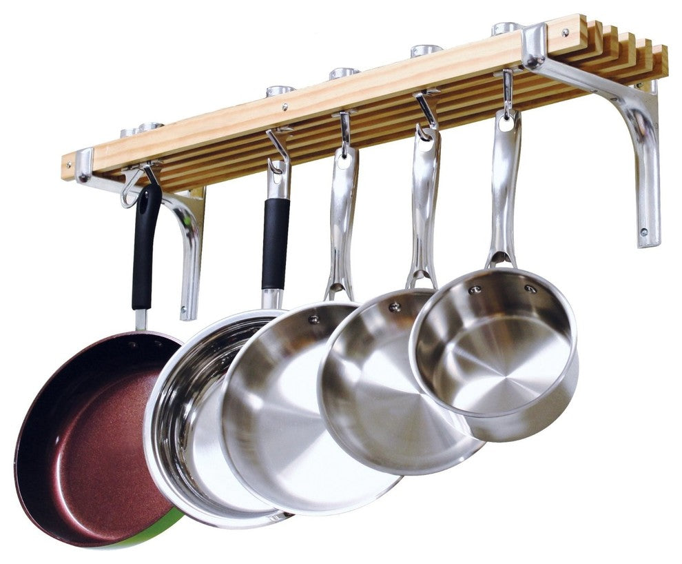 Cooks Standard Wall Mount Pot Rack, 36 by 8"