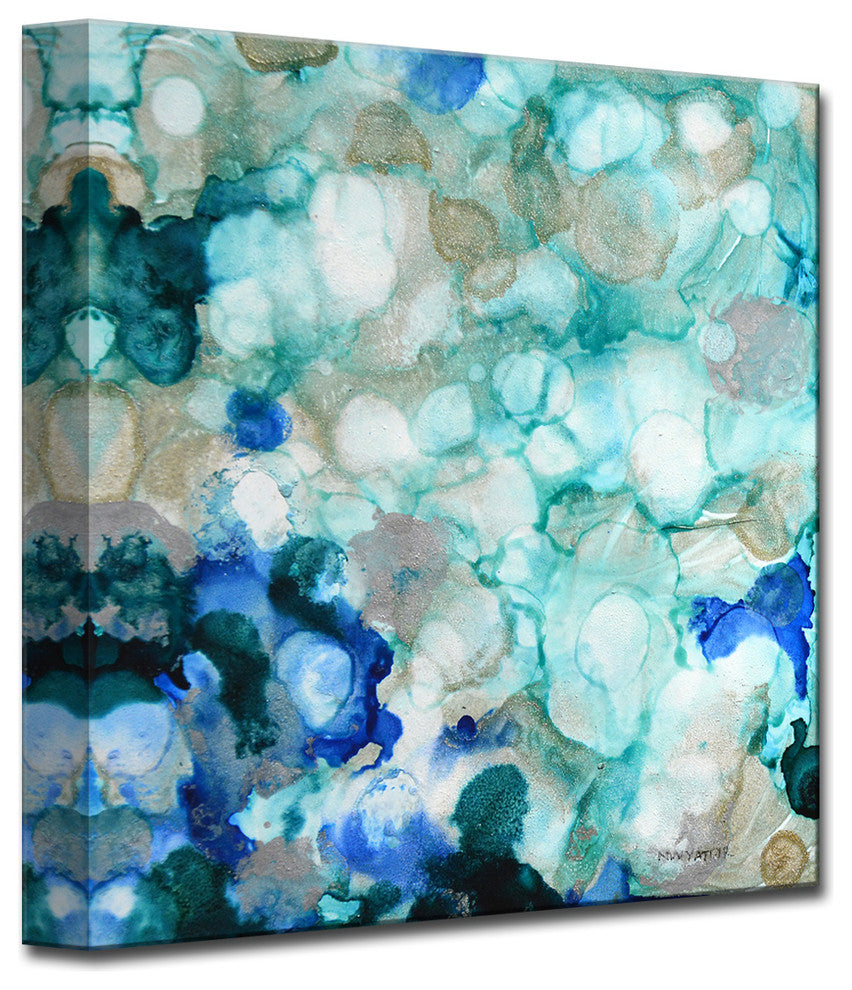 Ready2HangArt 'Mermaid Pearls I' by Norman Wyatt, 12"x12"