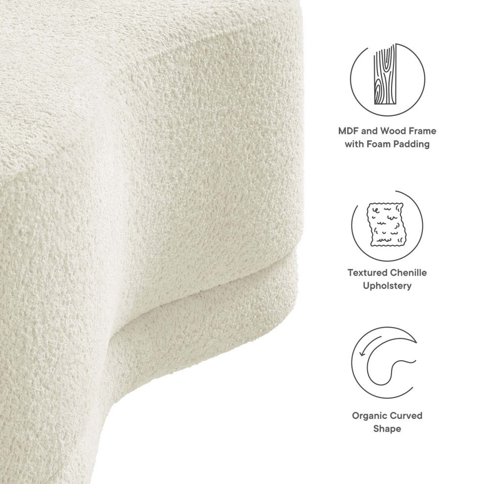 Nimbus 48" Upholstered Ottoman Bench