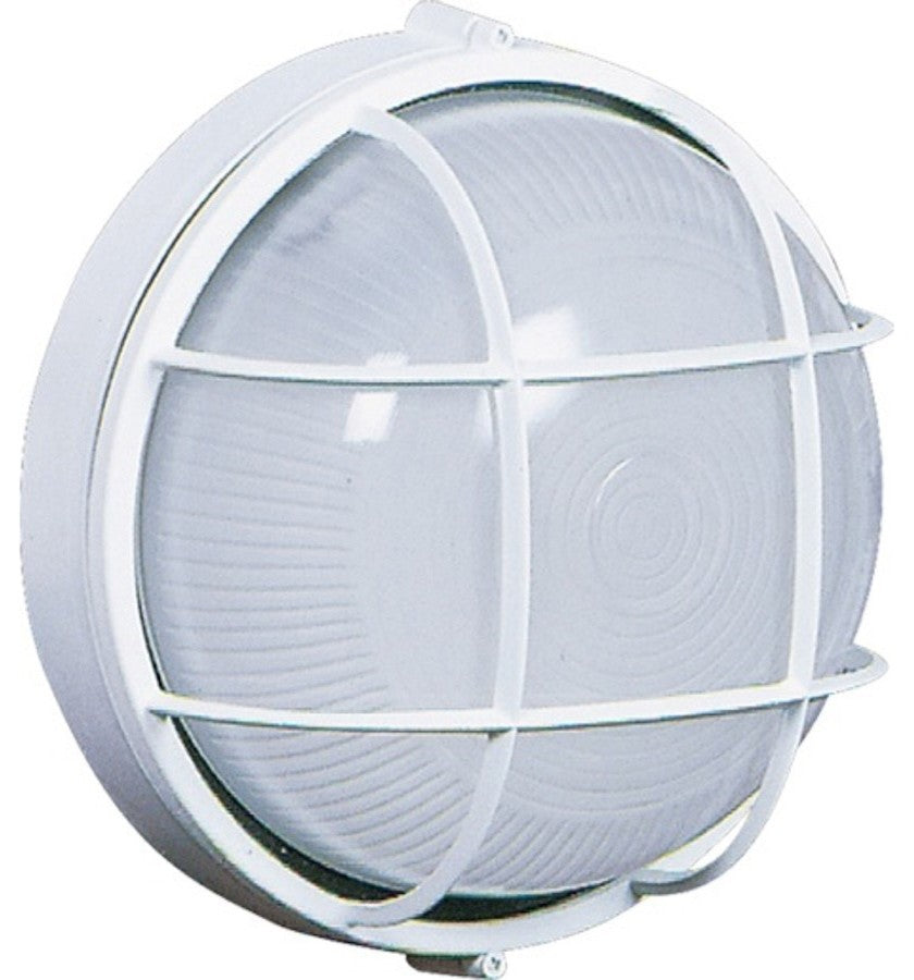 Marine 1-Light White Outdoor Light