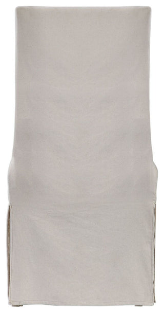 Uttermost 23493 Coley 23"W Modern Linen Slip-Covered Wood Frame - Off White