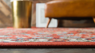 Unique Loom Terracotta Espahan Cape Cod 4' 0 x 6' 0 Area Rug