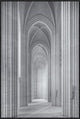 "Grundtvigs Kirke" Framed Canvas Giclee by Martin Fleckenstein, 25x37"