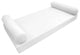 Style5 Twin Knife Edge Outdoor Mattress Bolster Slip Cover COMPLETE SET AD106