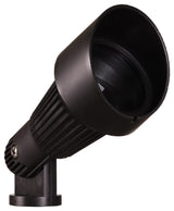 6W LED Low Voltage Black Outdoor Directional Fiberglass Bullet- BPL104