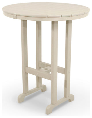 Ivy Terrace Classics Round 36" Bar Table, Sand