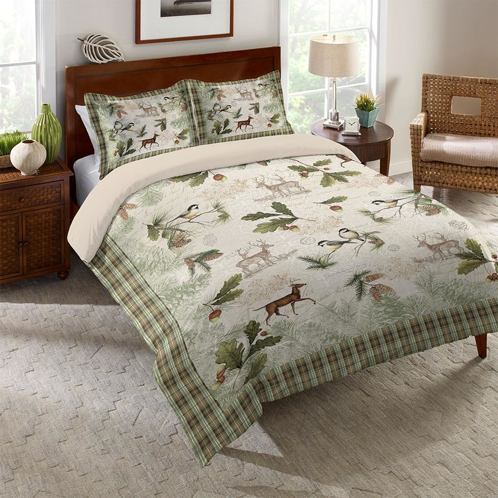 Woodland Forest Comforter, King
