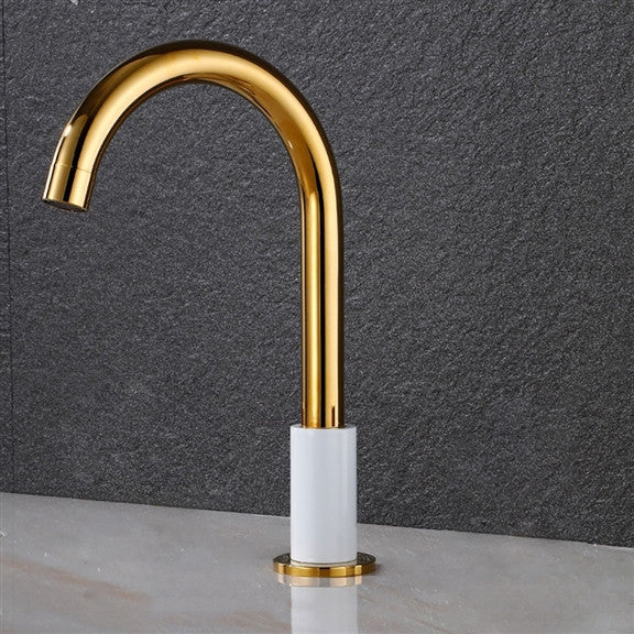 Fontana Commercial Goose Neck Touchless Automatic Sensor Faucets Bathroom