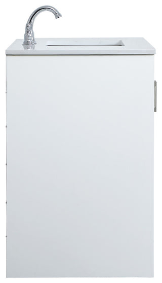 36" Single Bathroom Vanity, White